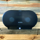 VISTA Double Jumbo TP Dispenser, Black Translucent - TP3002