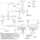 Guardian G1805 Eyewash Station, Deck Mounted AutoFlow Swivel, Right Hand Mounting