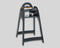 Koala Kare Designer High Chair (Black) Knockdown High Chair - KB105-02-KD