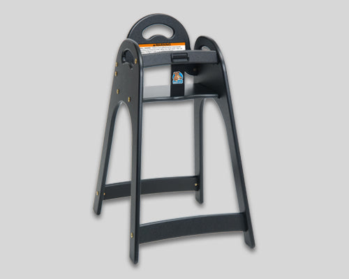 Koala Kare Designer High Chair (Black) Knockdown High Chair - KB105-02-KD