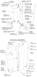 PolyJohn PSW1-2100 GrandStand Portable Hand Washing Sink w/ Heater