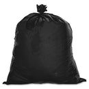 Genuine Joe GJO02151 Linear Low-Density Can Liners, Large Size, 45 Gal Capacity, 46" L x 40" W x 0.60 Mil (15 Micron) Thickness, Brown, Black, 250/Carton