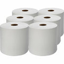 Genuine Joe GJO22900 Hardwound Roll Paper Towels, 7.87" Width x 1000 Ft Length, 2" Core, White, 6/Carton