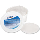Genuine Joe GJO15050CT Pre-Moistened Hand Cleaning Pads, 3" Roll Diameter, WhitePack, 50/Pack, 6/Carton
