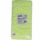 Genuine Joe GJO85106CT General-Purpose Microfiber Cloth, 16" L x 16" W, Dust Remover, Dirt Remover, Yellow, 12/Bag, 15/Carton