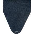 Genuine Joe GJO85202 Carpet Mat, Restroom, Floor, Urinal, 16.75" W x 20.500" D, Black, 6/Carton