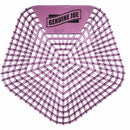 Genuine Joe GJO85186 Urinal Screens, Lasts Upto 30 Days, Dual Sided Design, Purple, 10/Carton