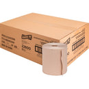 Genuine Joe GJO22600 Embossed Hardwound Roll Towels, 7.90" Width x 800 Ft Length, 2" Core, Natural, 6/Carton
