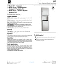 Bradley 237-11 Surface-Mounted Paper Towel Dispenser & Waste Receptacle