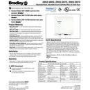 Bradley Aerix High Efficiency Hand Dryer, 2902-2874