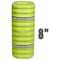 Eagle 8" Column Protector, Lime w/Reflective Bands, Model 1708LM