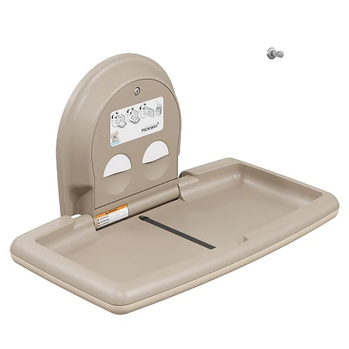 Koala Kare KB200-00 Horizontal Baby Changing Station, Wall-Mounted, Cream, Updated Part Number: KB300-00