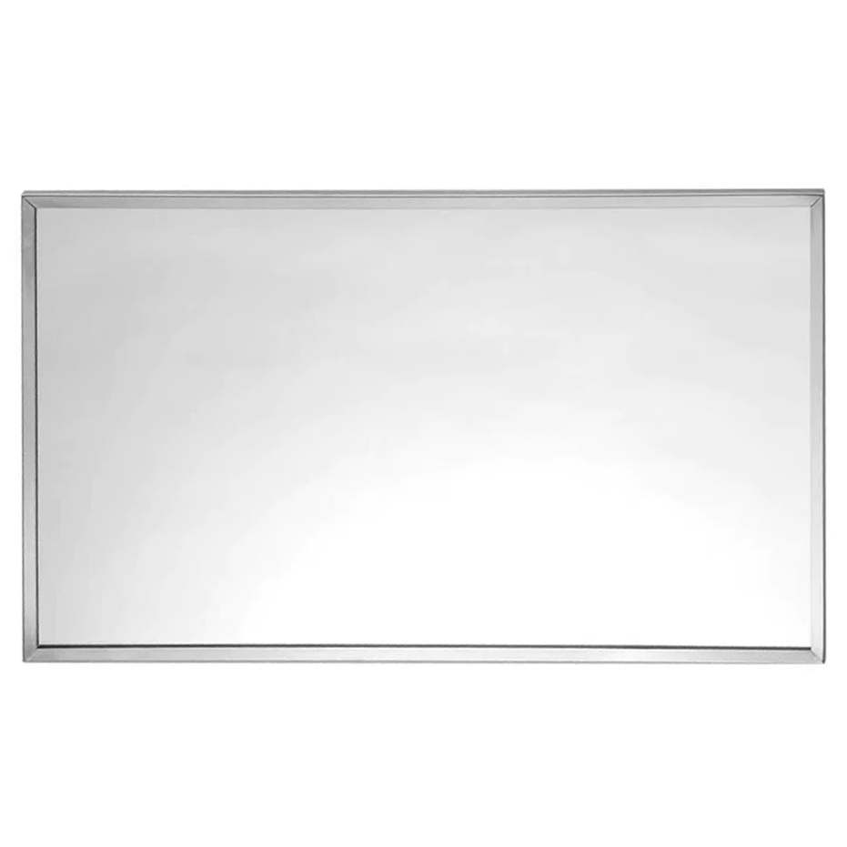 Bobrick B-1654836 (48 x 36) Commercial Restroom Mirror, Channel Frame, 48x36