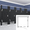Scranton Toilet Partition, 1 ADA In Corner Compartment, Plastic, 60"W x 61"D, ICADA-PL-SCRANTON
