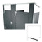 Hadrian Toilet Partition, 1 ADA In Corner Compartment, Plastic, 60"W x 62"D - ICADA-PL-HADRIAN