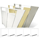 Hadrian Toilet Partition, 5 In Corner Compartments, Metal, 180"W x 62"D - IC53660-HADRIAN