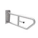 Bradley 8370-108000 BX-SWING UP GRAB BAR W/TTD 1- 1/4" OD-30" LONG-SATIN FINISH