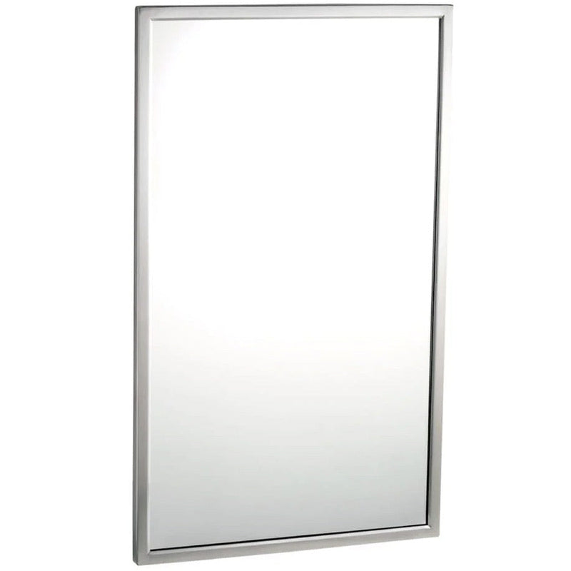 Bobrick B-290 2436 (24 x 36) Welded-Frame Mirror 24x36