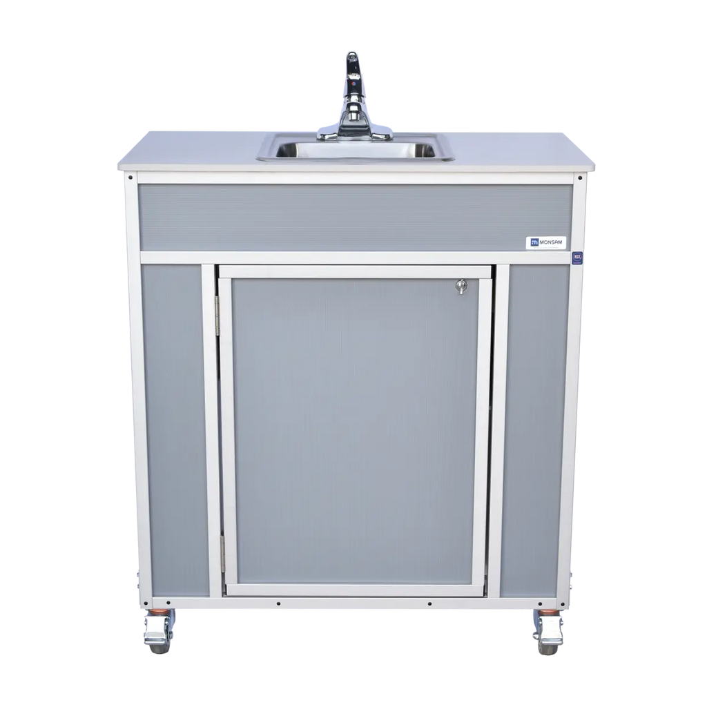 Monsam NS-009S NSF Certified Single Basin Self Contained Portable Sink ...