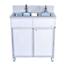 Monsam NS-004S NSF Certified Four Compact Basins Portable Sink