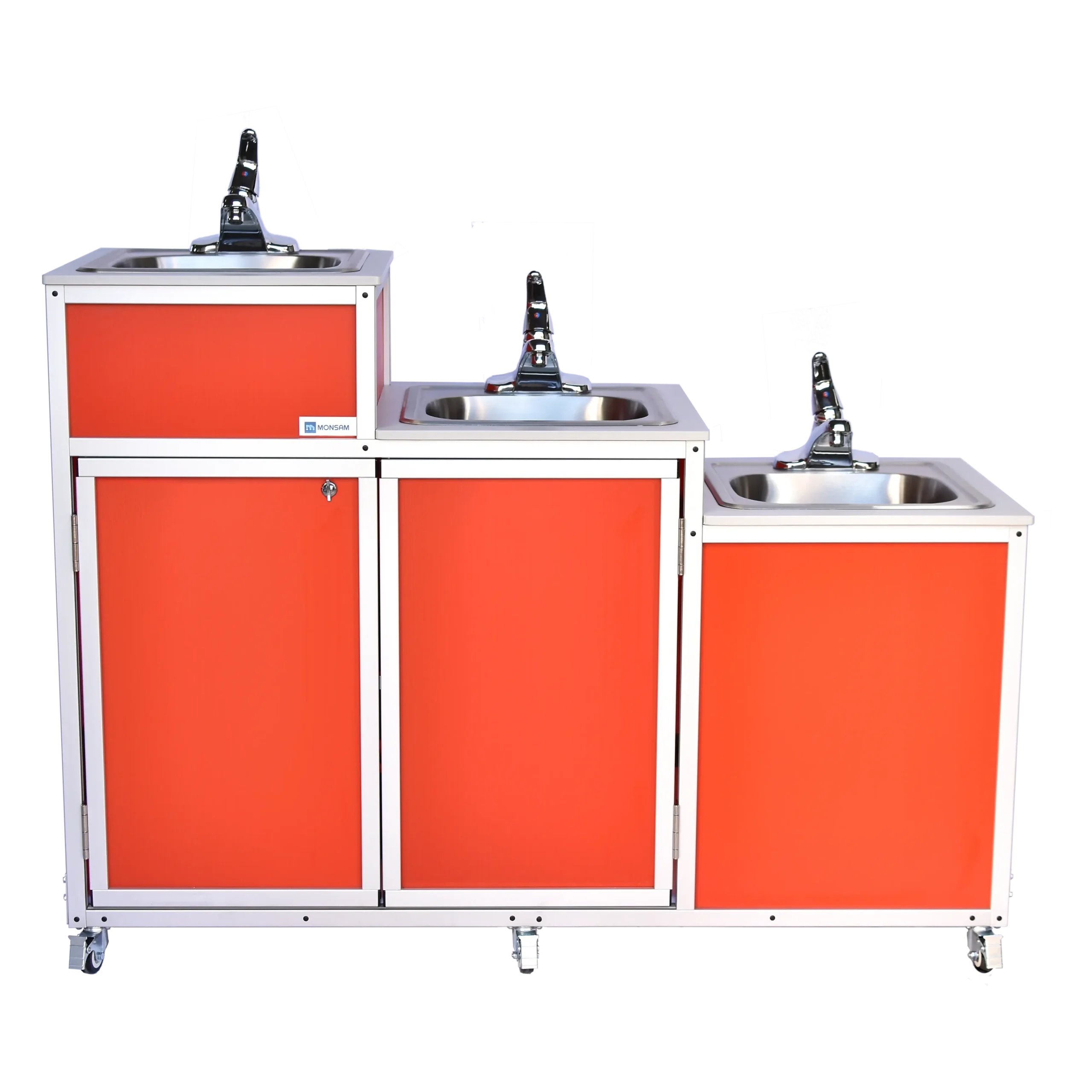 Monsam PSE-0123 Three Level Portable Self contained Sink