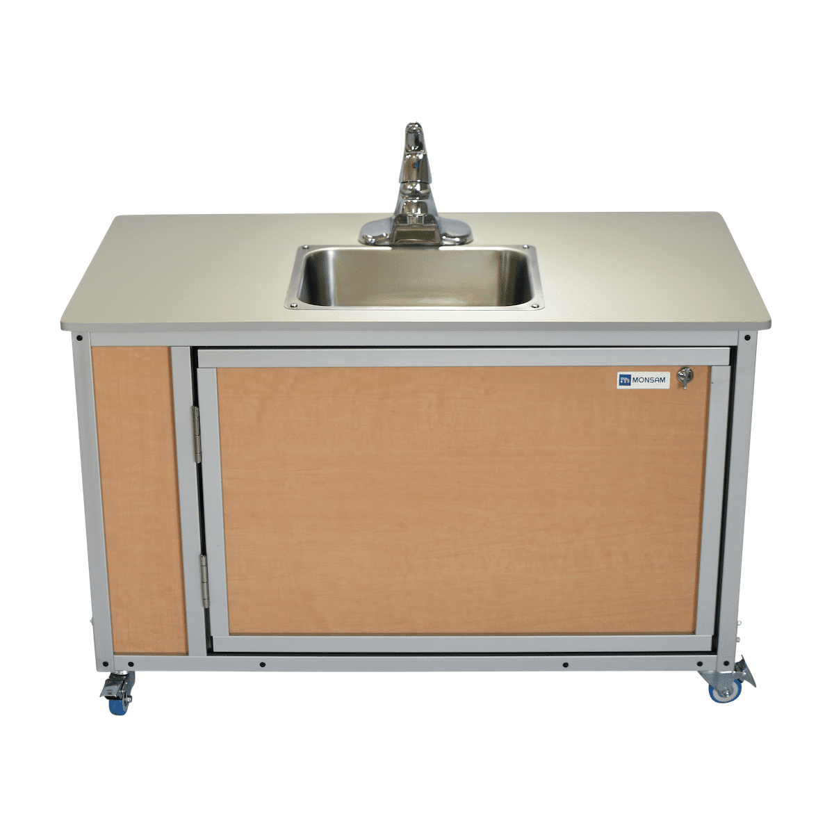Monsam PSE-2006I Toddler Single Basin Portable Sink: 20.5
