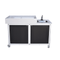 Monsam PSE-2010 Diaper Changing Station w/Portable Stainless Steel Sink