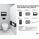 Bobrick 150CX42.MBLK Matte Black 42" Straight Grab Bar