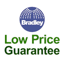 Bradley 8122-001420 (42 x 1.5) Commercial Restroom Safety Grab Bar