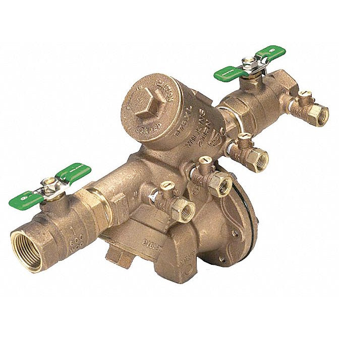 Zurn Reduced Pressure Zone Backflow Preventer, Low Lead Cast Bronze, Wilkins 975XL2 Series, FNPT Connecti - 114-975XL2