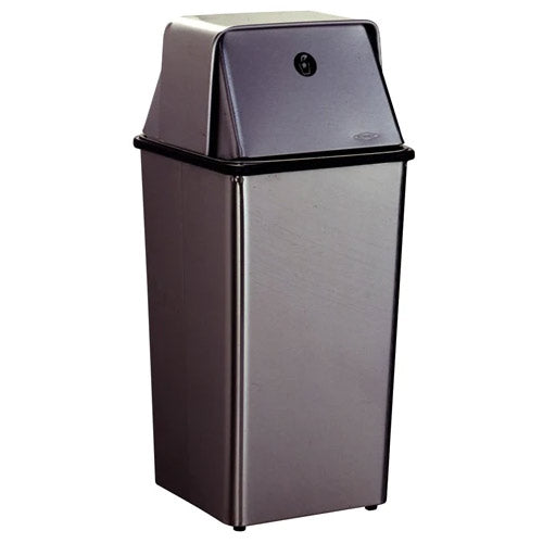 Bobrick B-2250 Floor-Standing Swing-Top Commercial Waste Receptacle