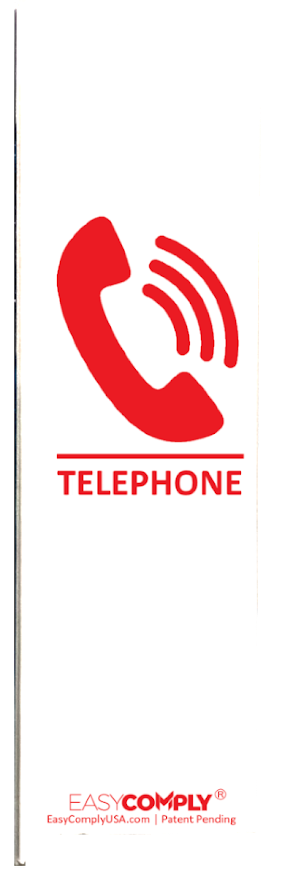 Tel Lettering Easy Comply Vertical Extension -