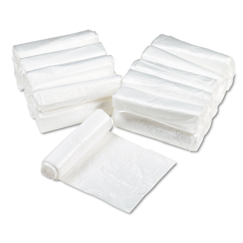 Ultra Plus Can Liners, 33 Gal, 11 Microns, 33" X 40", Natural, 500/Carton - WBIHD334011N