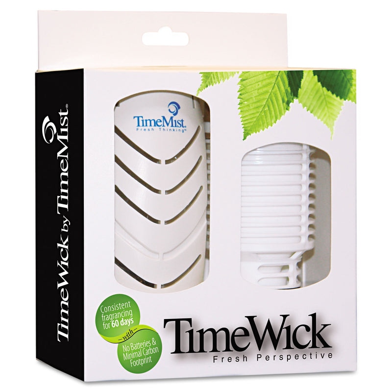 Timemist Timewick Automatic Dispenser, 2.25" X 3.25" X 5.75", White - TMS1044155