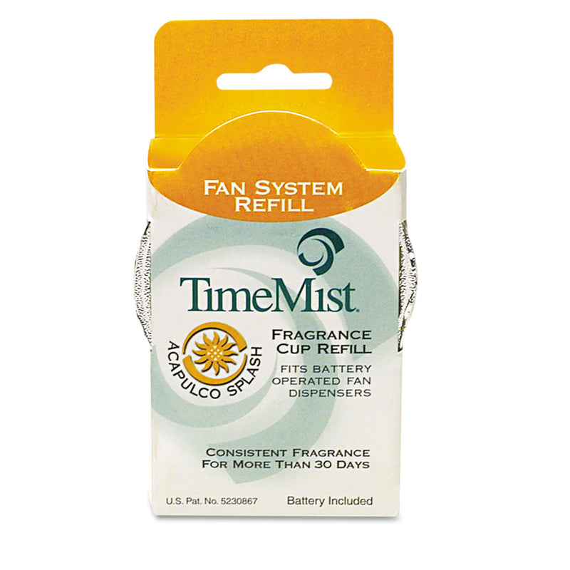 Timemist Fragrance Cup Refills, Acapulco Splash, 1 Oz, 12/Carton - TMS1044935