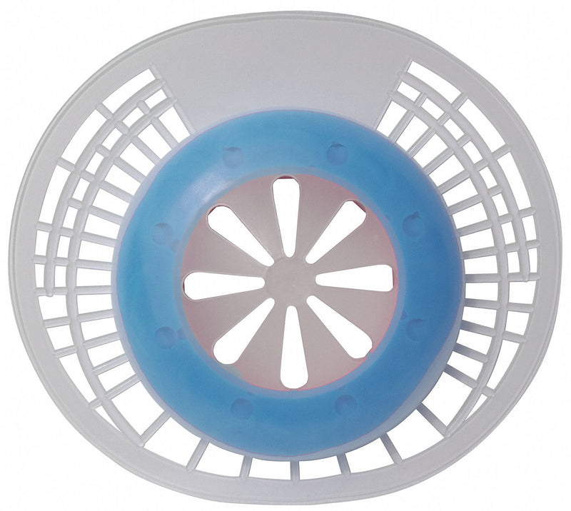 Tough Guy Urinal Screen with Block, Blue Spice, Non-Para, 4 oz Solid - 10A684