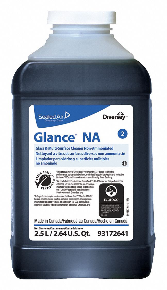 Diversey Glass and All Purpose Cleaner For Use With J-Fill Chemical Dispenser, 2 PK - 93172641