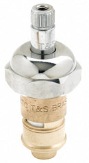 T&S Brass Hot Cartridge, Fits Brand T&S Brass, Brass, Ceramic Finish - 011278-25