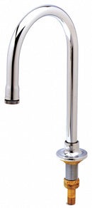 T&S Brass Spout, Fits Brand T&S Brass, Faucet Spout Shape Gooseneck - B-0520
