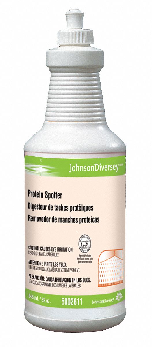 Diversey Carpet Spotter, 32 oz., Bottle, Ready to Use, 9.9 pH - 5002611
