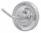 Taymor Overall Height 2 23/32 in, Overall Depth 2 1/2 in, Polished Chrome, Bathroom Hook - 2192277