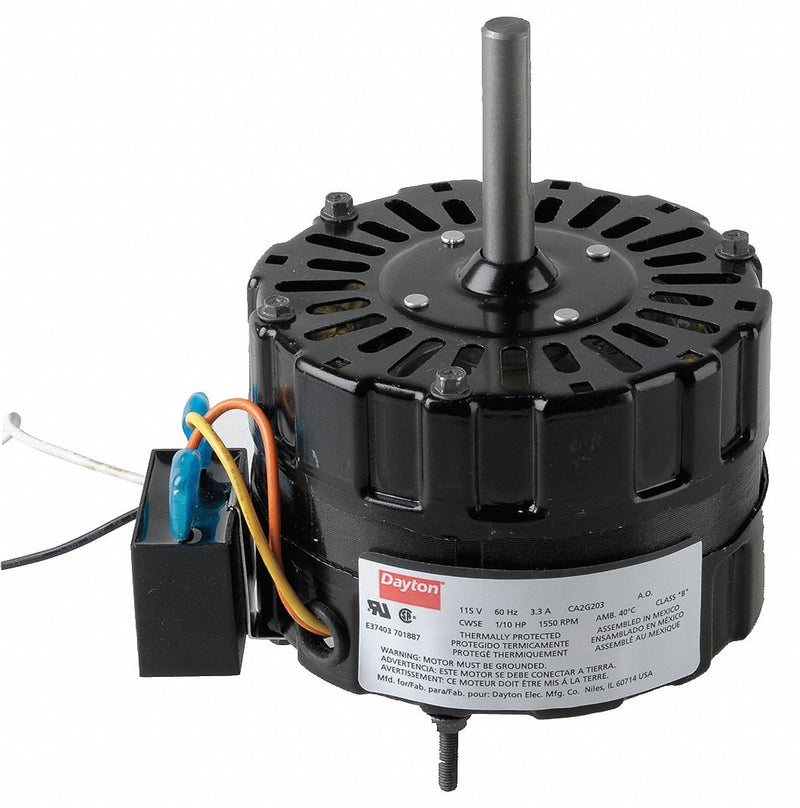 Dayton 10J153 - HVAC Motor 1/4 HP 1500 rpm 120V