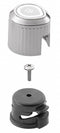 Moen Handle, Fits Brand Moen, Faucet Handle Type Lever, Finish Chrome, Cast Metal - 96790