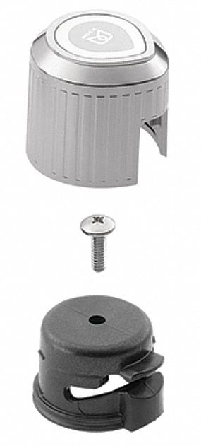 Moen Handle, Fits Brand Moen, Faucet Handle Type Lever, Finish Chrome, Cast Metal - 96790
