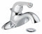 Delta Chrome, Low Arc, Bathroom Sink Faucet, Manual Faucet Activation, 1.50 gpm - 520LF-HDF