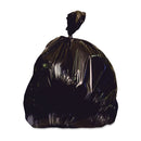 Heritage Low-Density Repro Can Liner, 33 Gal, 1.5 Mil, 33" X 39", Black, 100/Carton - HERX6639AK