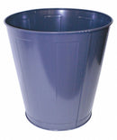 Tough Guy 11 1/2 gal Round Wastebasket, Metal, Brown - 11C819