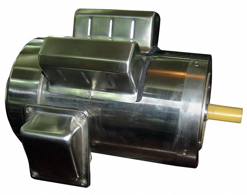 Dayton 2 HP Washdown Motor,Capacitor-Start/Run,1745 Nameplate RPM,208-230 Voltage,Frame 56C - 11G248