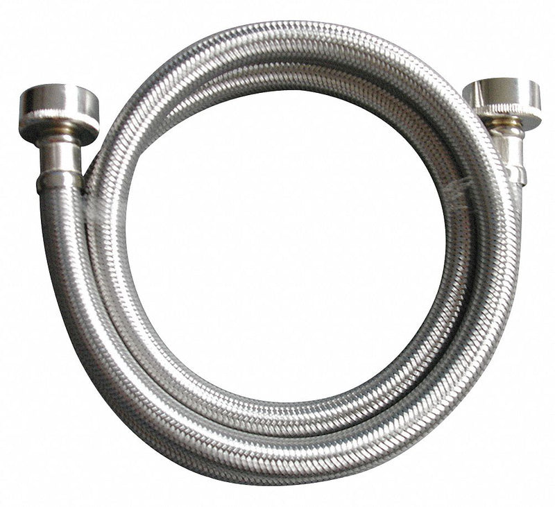 Top Brand Water Connector, 3/4 in x 3/4 in, Hose Fittings Brass 3/4 in FGHT x Brass 3/4 in FGHT, 3/8 in - 11K770