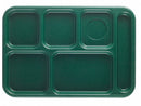Cambro Tray, w/ Compartments, 10x14, Green - EABCT1014119